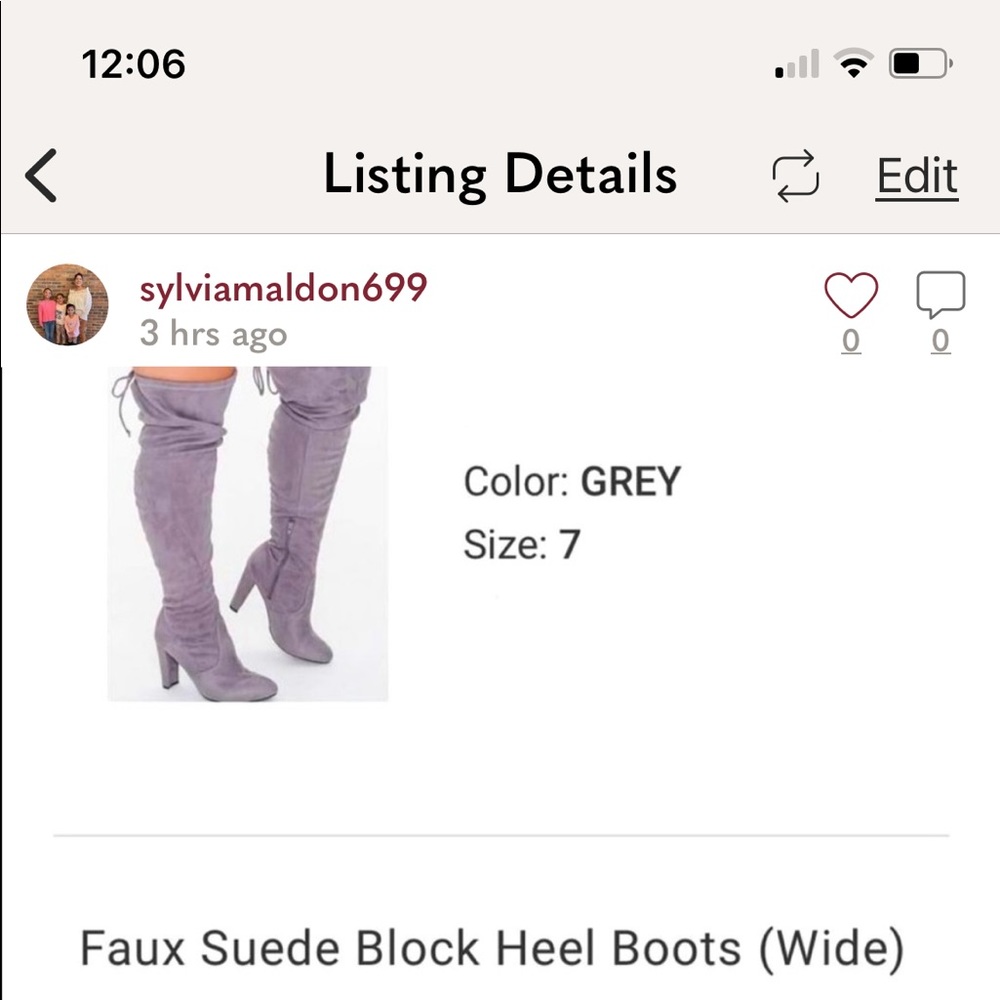 COPY - New Over the knee boots.
